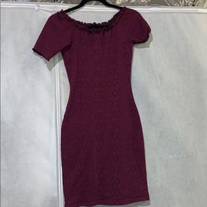 River Island Berry Colored Dress